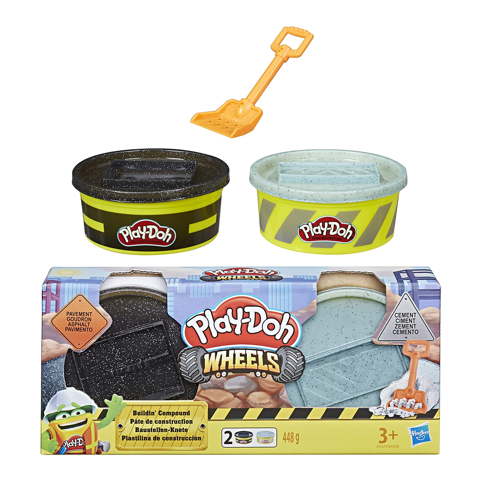 Play-Doh Wheels Cement and Pavement Buildin Compound 2-Pack
