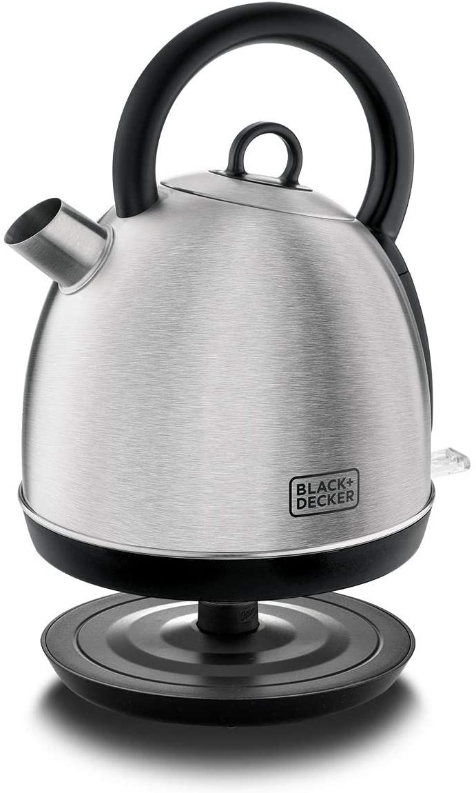 Black & Decker 1.7L Concealed Coil Stainless Steel Kettle, JC450-B5 (2