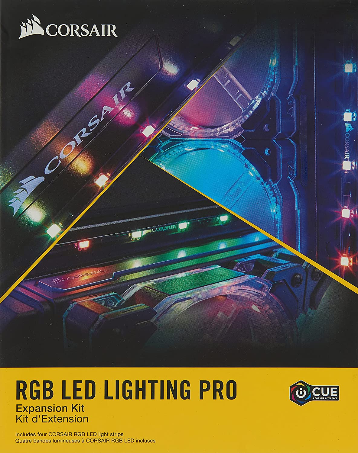 CORSAIR CL-8930002 RGB LED Lighting PRO Expansion Kit 