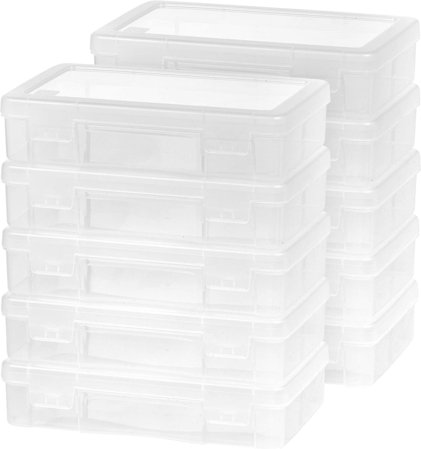 Iris Small Modular Supply Case 10 Pack Clear