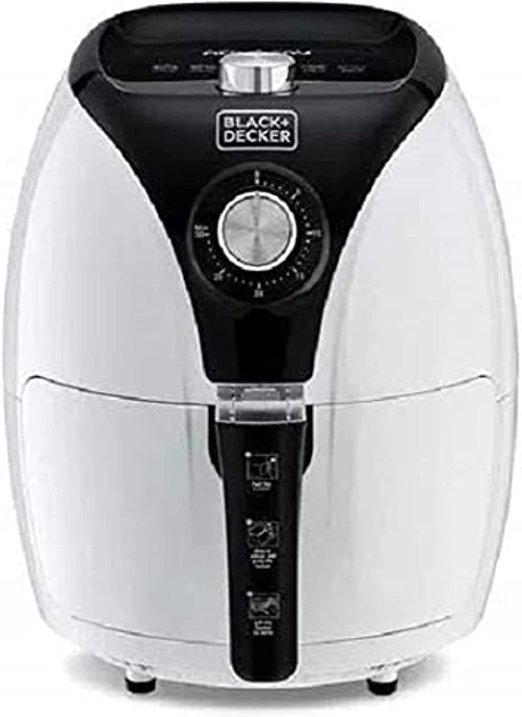 Black & Decker Manual Air Fryer Aero Fry - AF200 Black