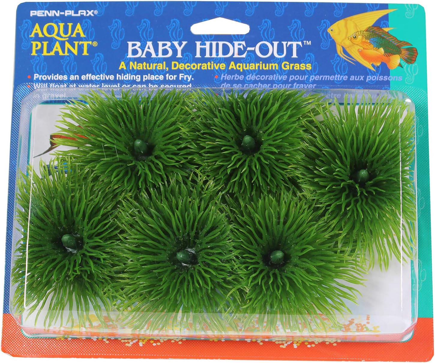 Penn-Plax Fish Breeding Grass – Baby Hideout for Fry – Great for  Livebearers and Egg Layers – Plastic Aquarium Plants – 2 Pieces