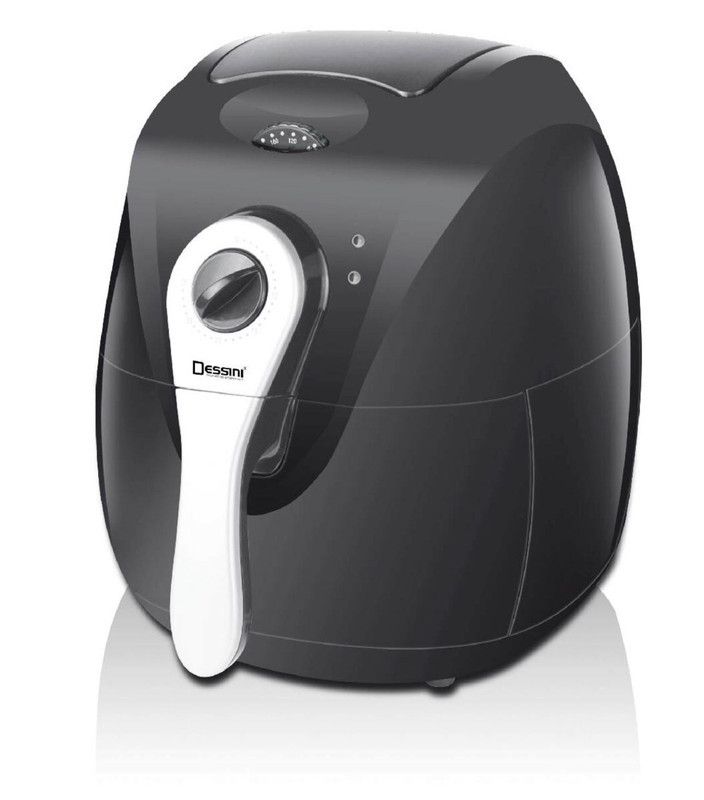 Black+Decker 2.6L Digital Air Fryer White and Black 220V