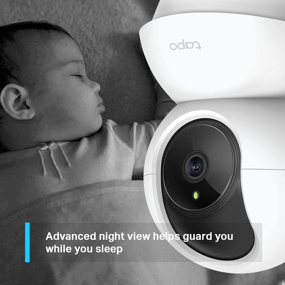  TP-Link Tapo Pan/Tilt Security Camera for Baby Monitor, Pet  Camera w/ Motion Detection, 1080P, 2-Way Audio, Night Vision, Cloud & SD  Card Storage, Works with Alexa & Google Home (Tapo