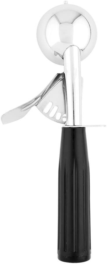 Met Lux 1.25 oz Stainless Steel #30 Portion Scoop - with Black