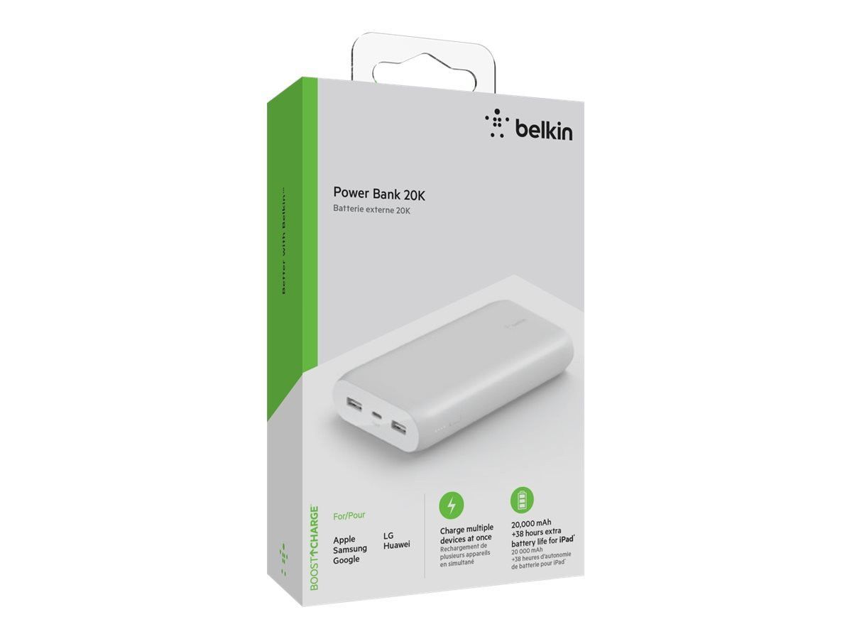 Belkin BOOSTCHARGE USB-C Powerbank 20K - Powerful 15W Tablet and