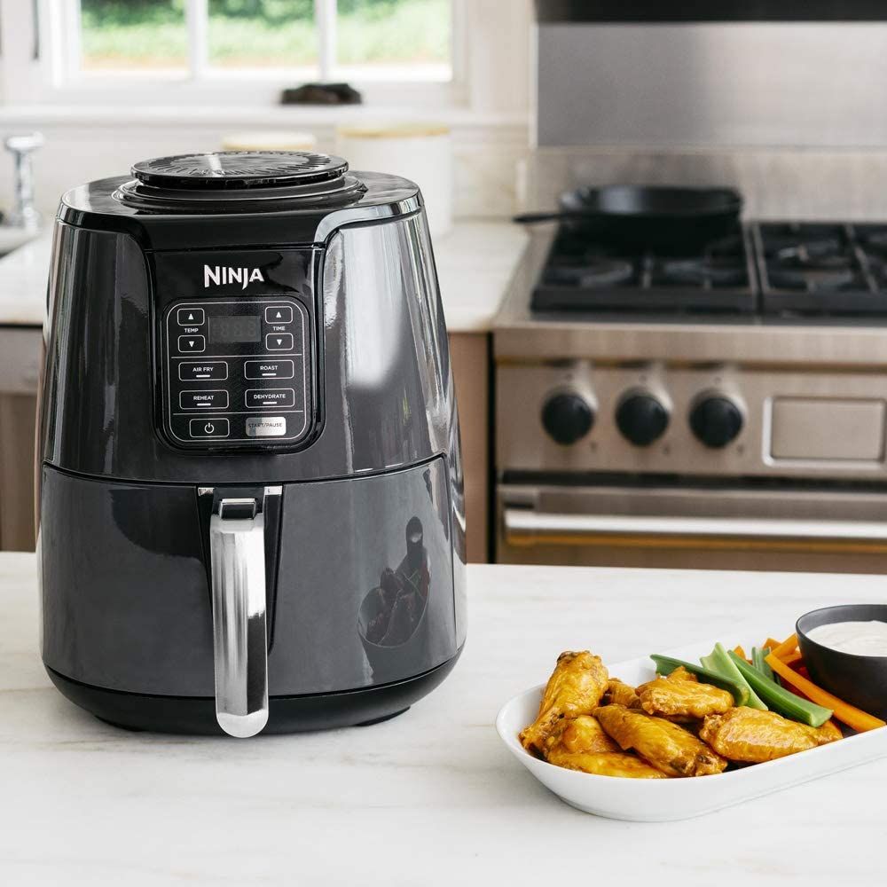 Ninja Foodi AF100 Air fryer 3.8L 4 Cooking Functions - Air Fry- Roast -  Reheat - Dehydrate