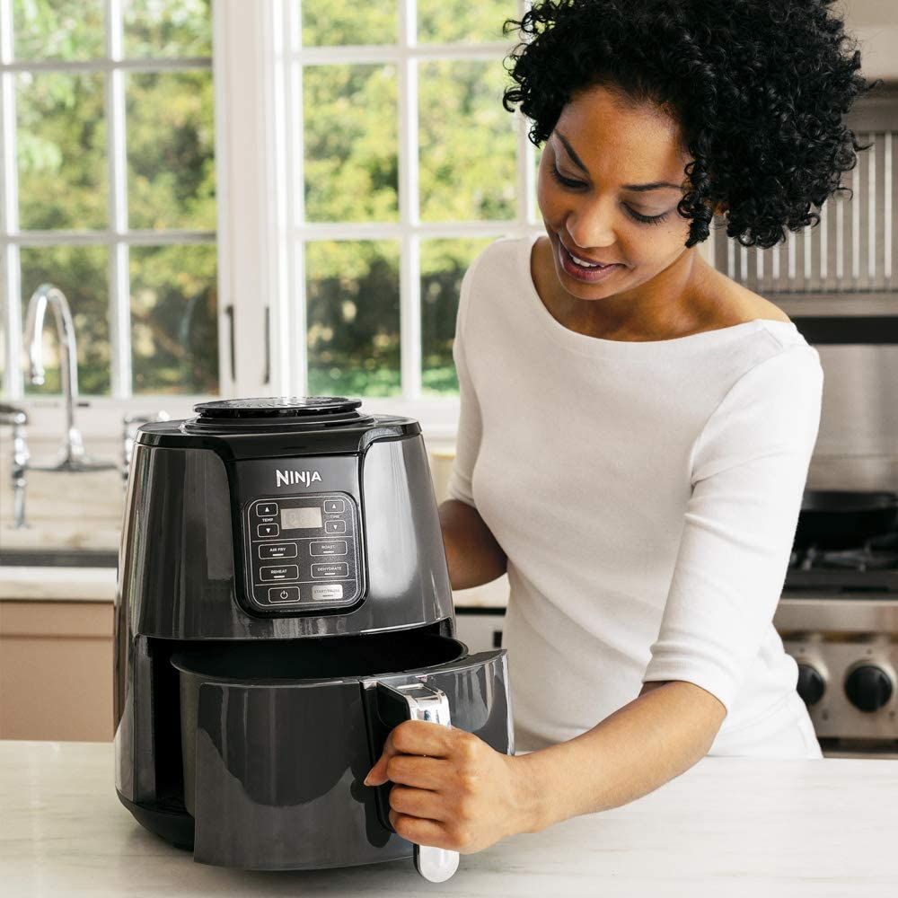 Ninja Foodi AF100 Air fryer 3.8L 4 Cooking Functions - Air Fry- Roast -  Reheat - Dehydrate