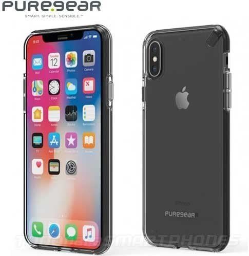 PureGear Slim Shell Case for Apple iPhone 11 Pro - Clear/Black