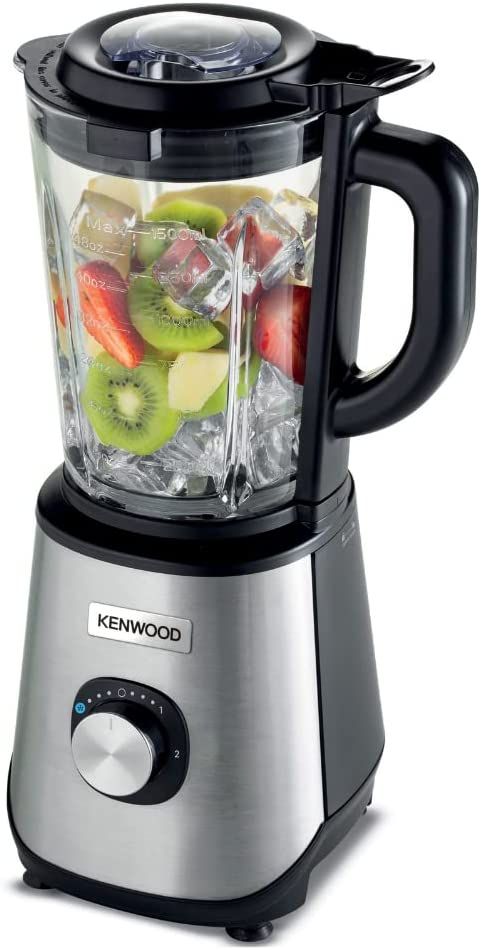 Kenwood Glass Blender Smoothie Maker (BLM45.720SS) 2 IN 1