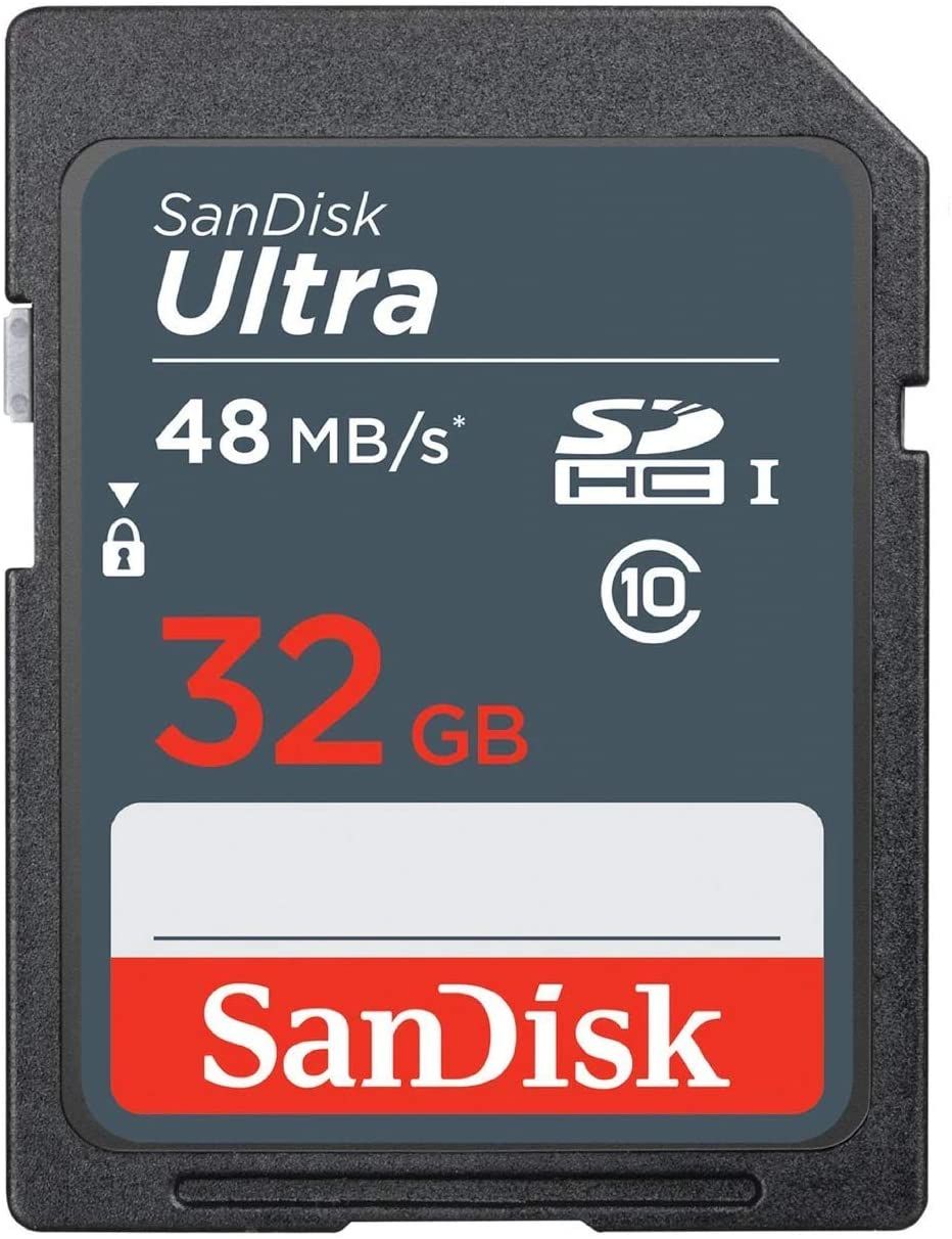 Sandisk 32GB Ultra SDHC/SDXC Memory Card SDSDUNB-032G-G