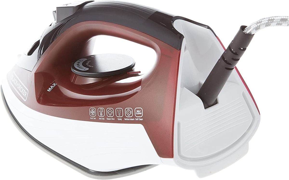 BLACK+DECKER Steam Iron With Anti Drip (X1550-B5) - 1600W