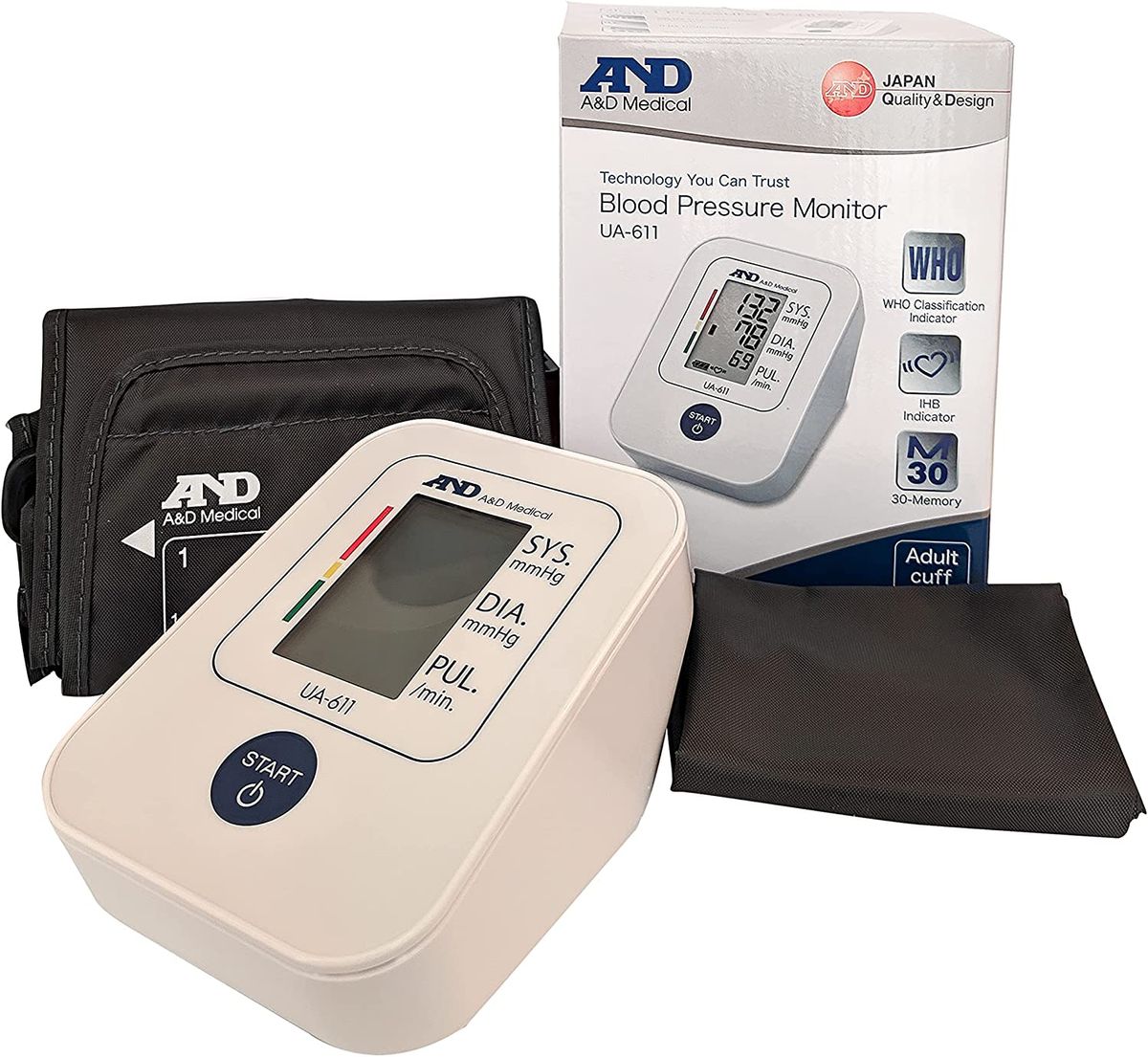 A&D Medical, Ua-611, Basic Blood Pressure Monitor