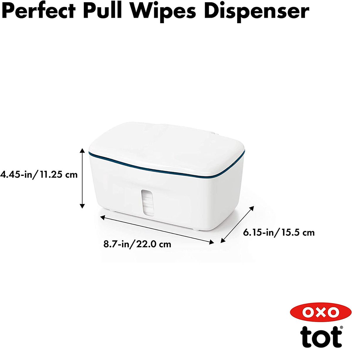 OXO Tot Perfect Pull Wipes Dispenser - Navy