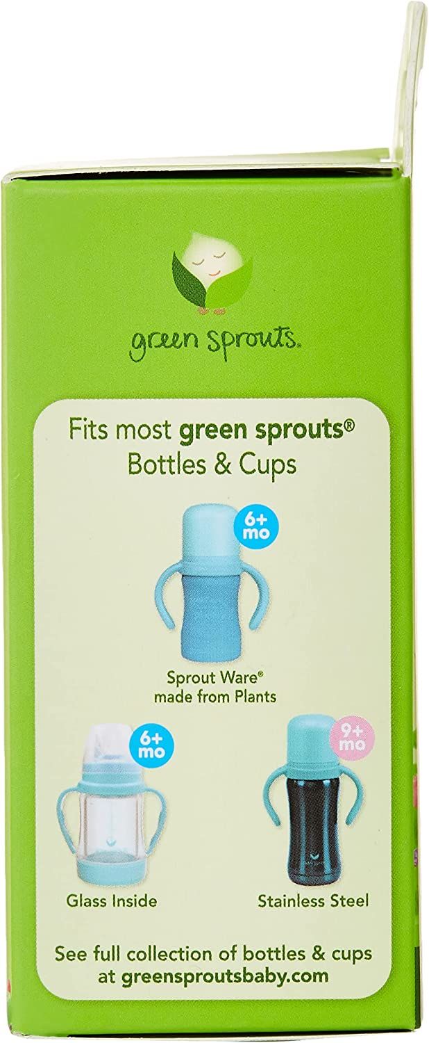 Green Sprouts Straw Spouts + Straws for Bottles + Cups (2 Pack)