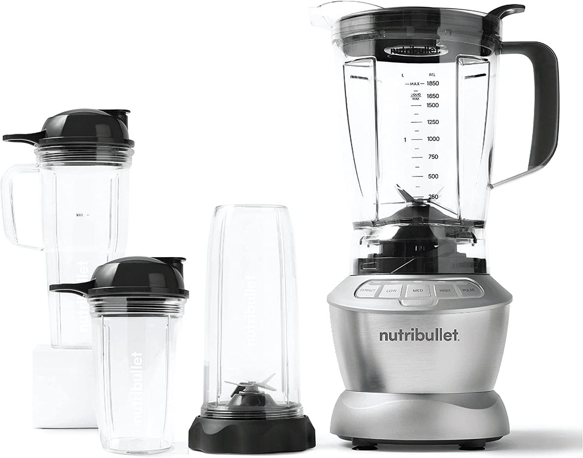 NutriBullet Blender Combo 1000W, 6L Pitcher, BPA-Free