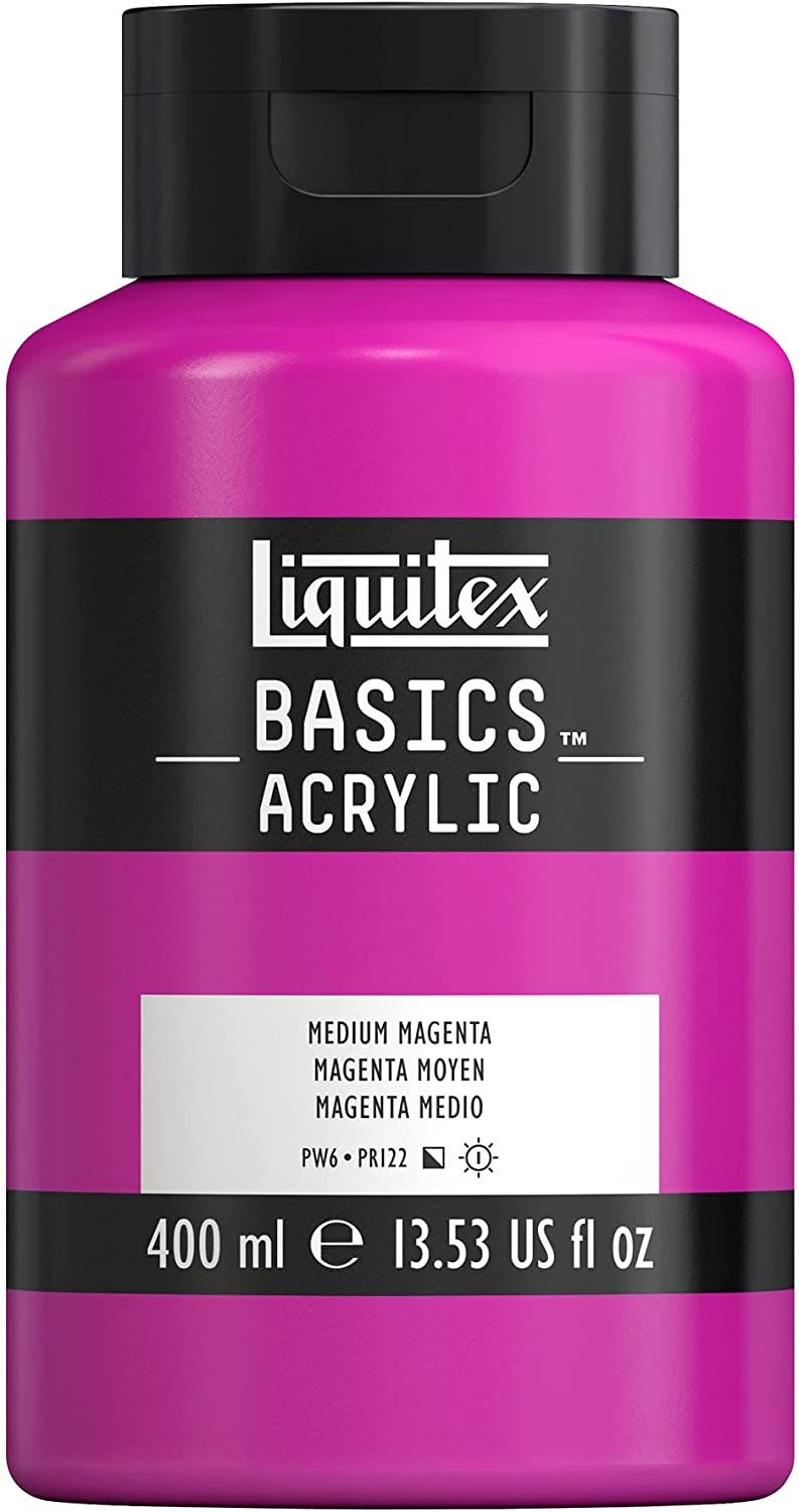 Liquitex Basics Acrylics Colors - Light Blue Permanent 13.5 oz.