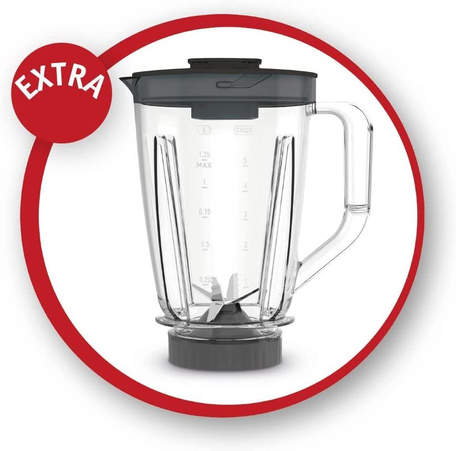 Moulinex, Food Processor,1000 Watts,2 Speed, Grey price in Saudi Arabia, Extra Stores Saudi Arabia