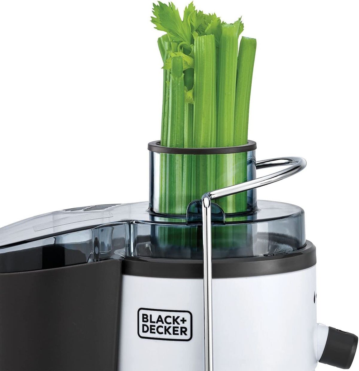 Black+Decker L Juice Extractor,1.7, 800W, Black/Silver - eXtra Saudi