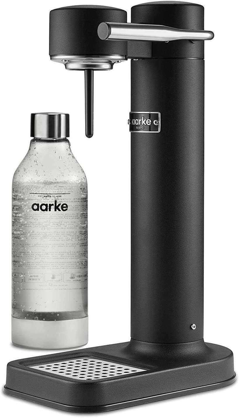 Aarke Carbonator Pro Extra Water Bottles, Glass, 27-Ounce, Set of