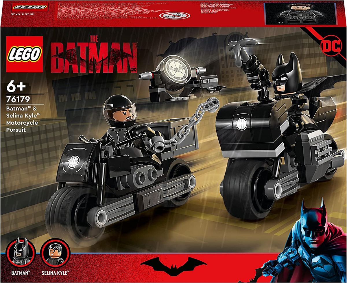 Batman™ & Selina Kyle™ Motorcycle Pursuit 76179, DC
