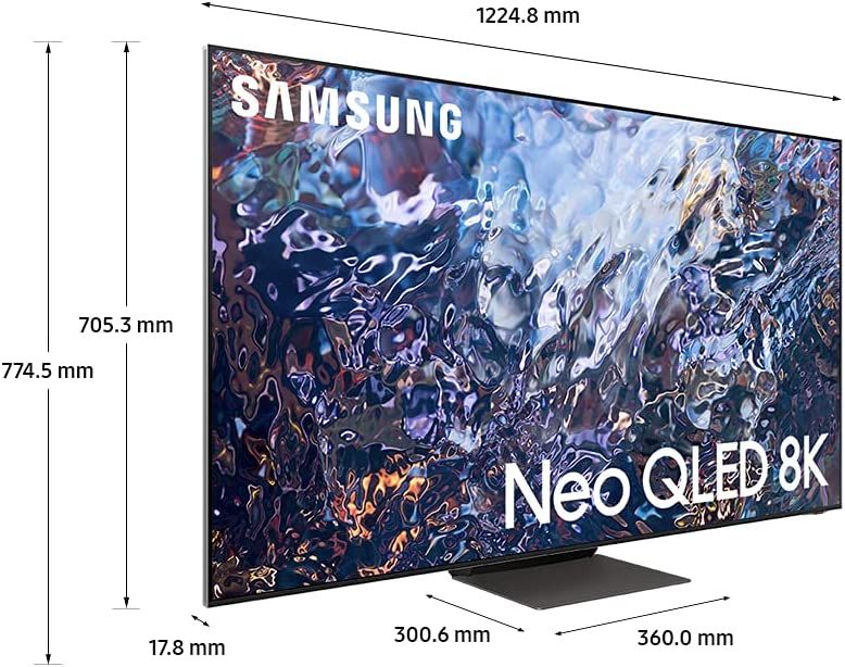 Samsung 85 QN85QN800B Neo QLED 8K Smart TV (2022) Bundle with