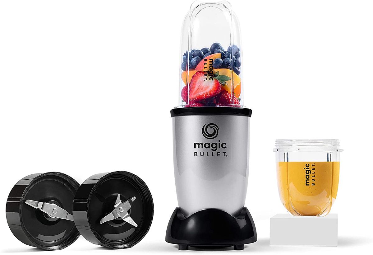 The Original Magic Bullet 22 Piece Blender Mixer Set w/Accessories & Recipe  Book