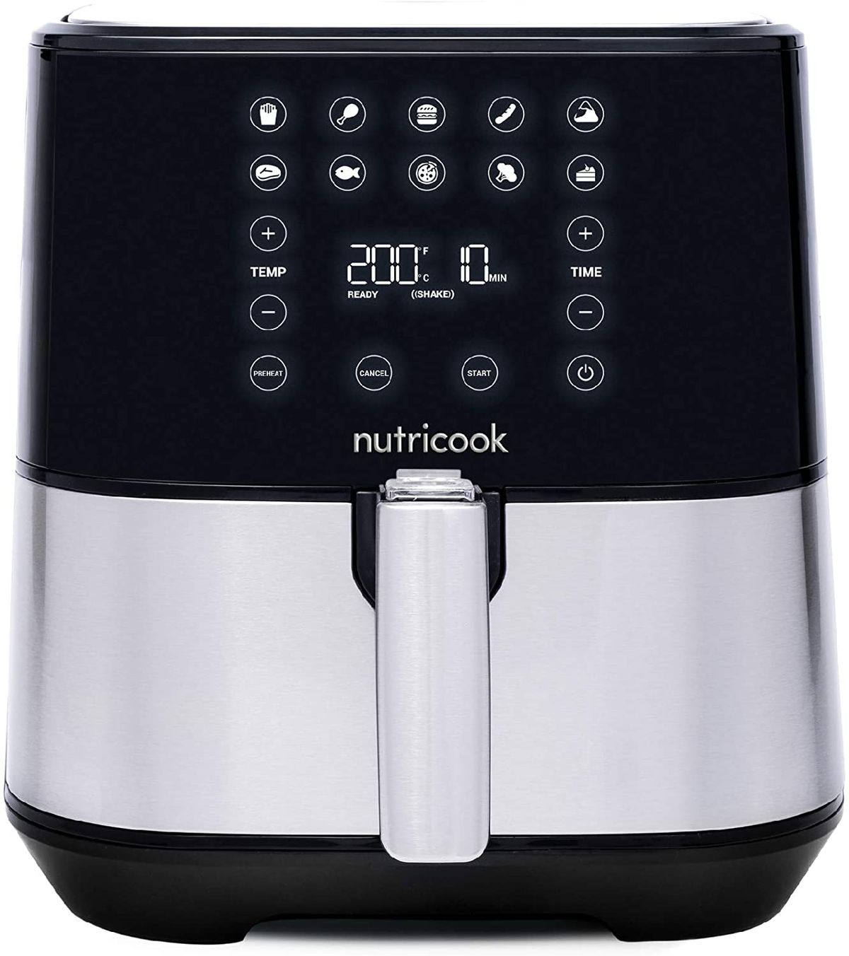 NutriCook Air Fryer Oven 1800W 12L - Kitchen Appliances - Electronics