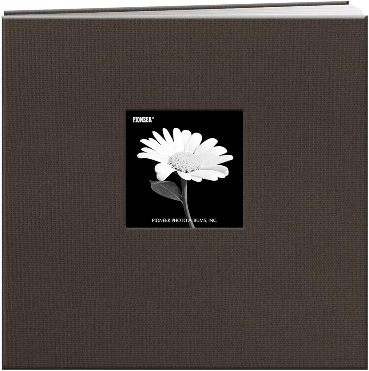 Pioneer MB10CBFN-SP 12-Inch by 12-Inch Fabric Frame Scrapbook, Sweet Plum