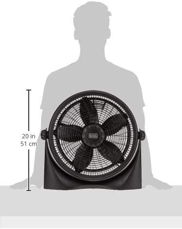 Black and Decker FD1600 / FD1620-B5 220 Volt 16 Desk Fan