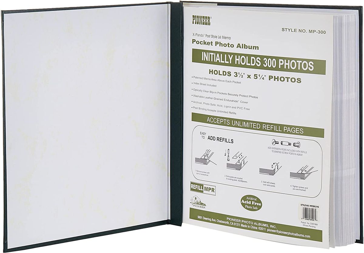 Pioneer Photo Albums 10 Pocket Refill for APS-247 Series 8 by 10-Inch