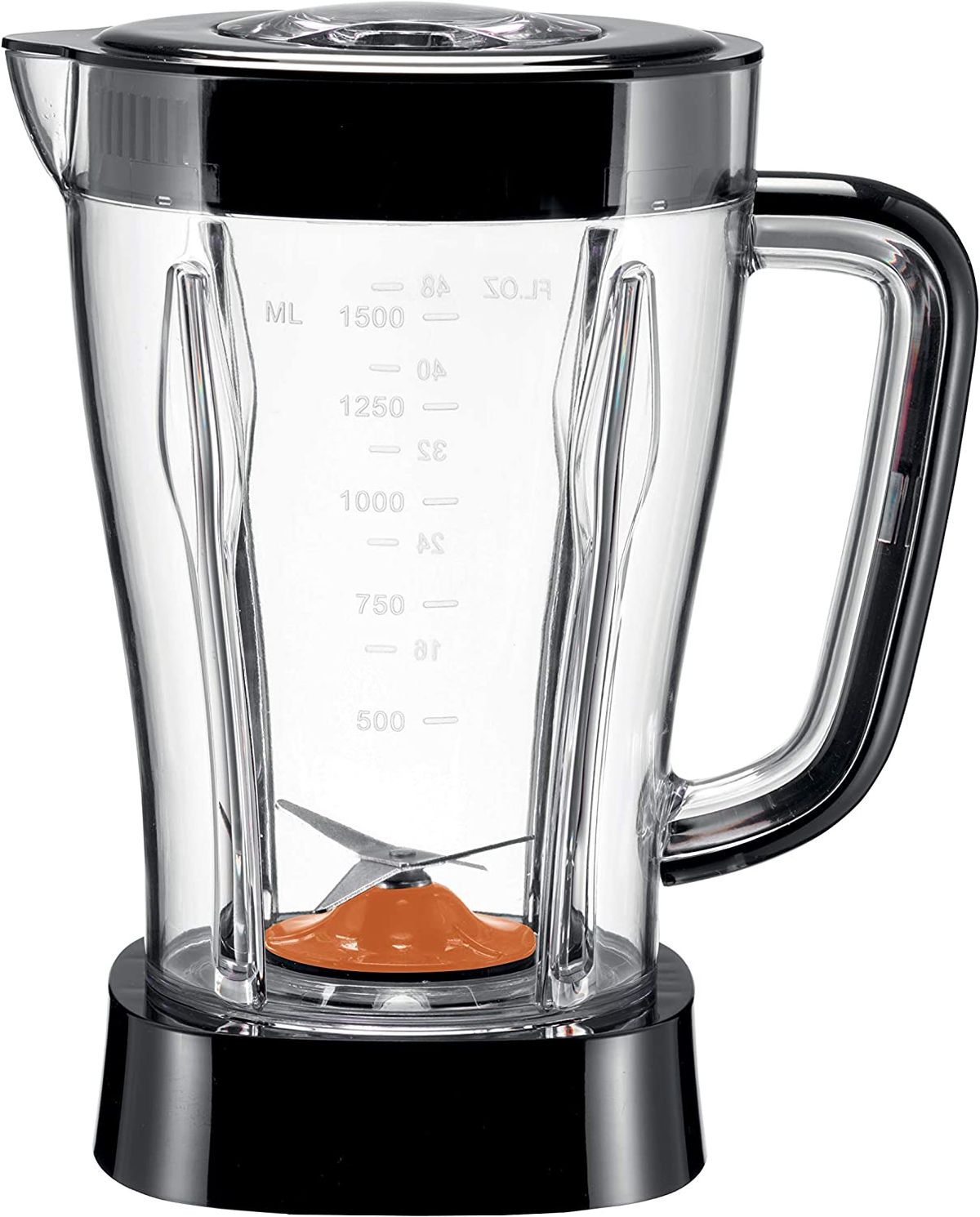 Geepas Electric Blender Smoothie Maker Food Jug 500W - 500W Grey