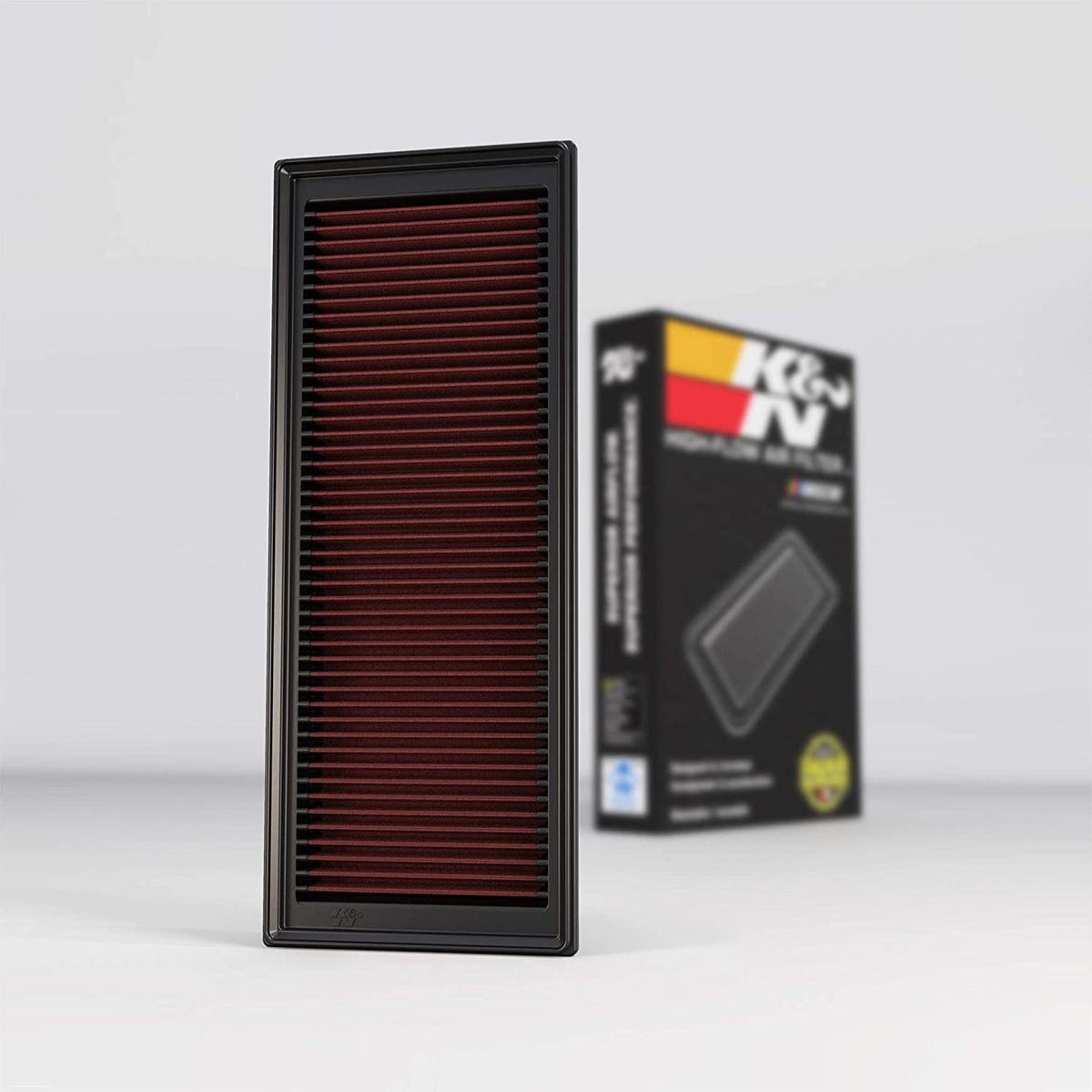  K&N Engine Air Filter: Reusable, Clean Every 75,000 Miles,  Washable, Replacement Car Air Filter: Compatible with 2003-2019  Volswagen/Audi/Seat/Skoda (Beetle, Caddy, Passat, Jetta, Tiguan, Q3),  33-2865 : Automotive
