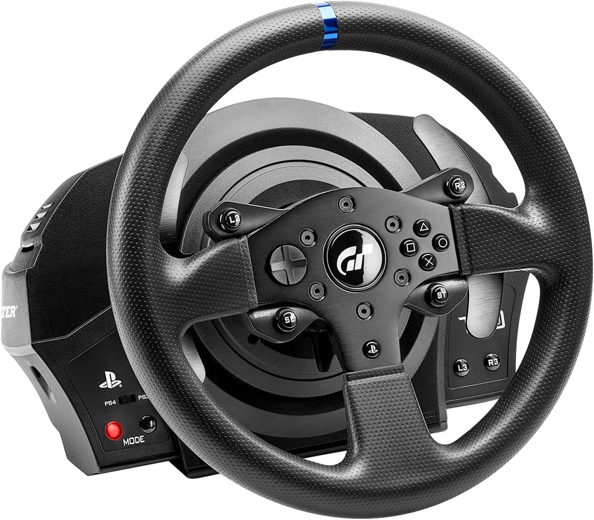  THRUSTMASTER 4160681 T300 RS GT Edition Steering Wheel and  Pedal Set Black : Video Games