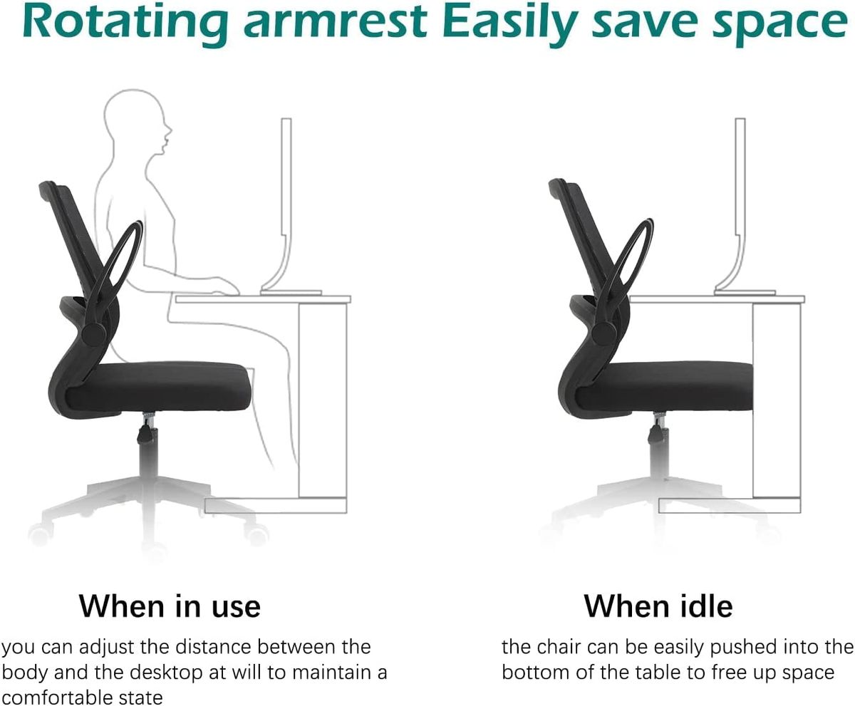 ECVV Ergonomic Adjustable Office Chair High Back Computer; ECVV