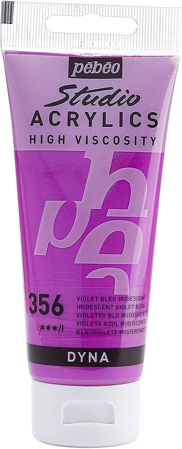 Pebeo : High Viscosity : Studio Acrylic Paint : 100ml : Iridescent Silver -  Pebeo : Studio Acrylic - Pebeo - Brands