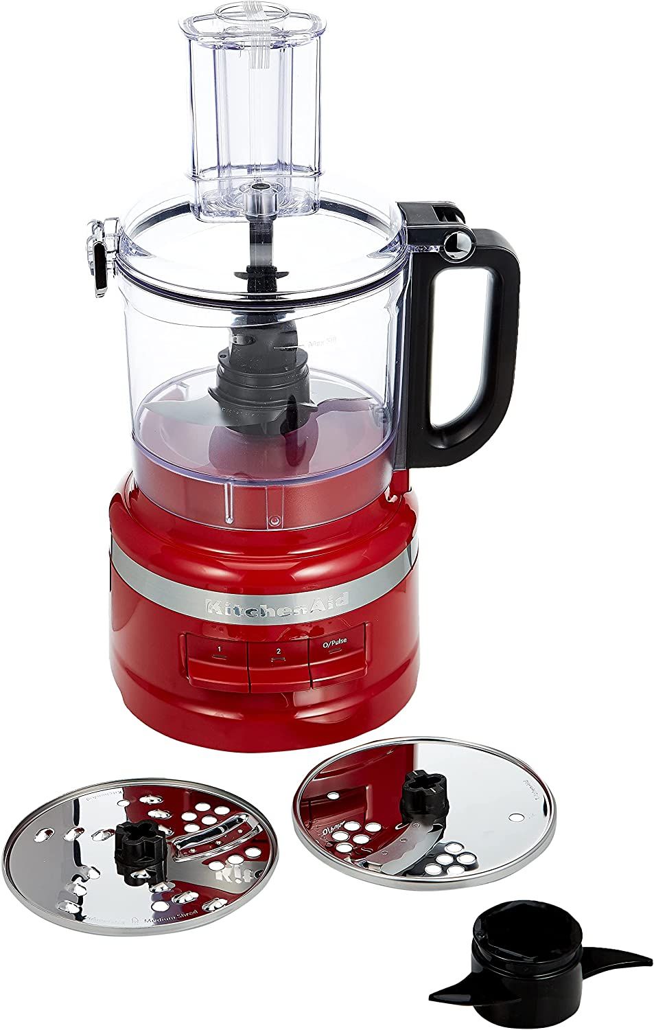 KITCHENAID KFP0718ER 7-CUP 1.7 LITER FOOD PROCESSOR - EMPIRE RED *PLEASE  READ*