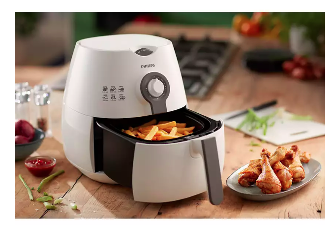 Black & Decker Manual Air Fryer Aero Fry - AF200 Black