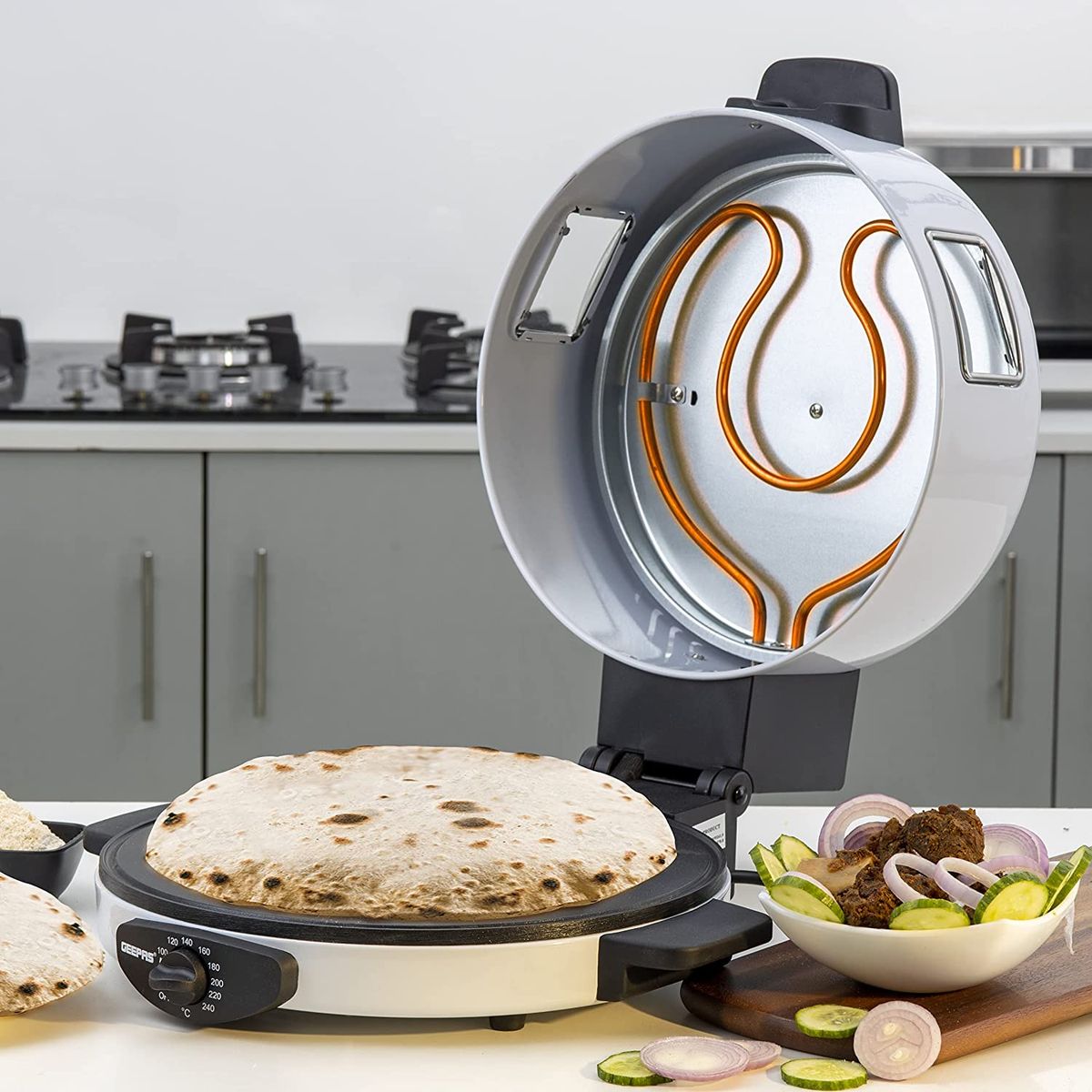 Geepas - The Geepas electric egg boiler and timer has a 7 egg capacity and  a timer for perfectly boiled eggs every time. Boil and poach eggs or make  omelettes with this