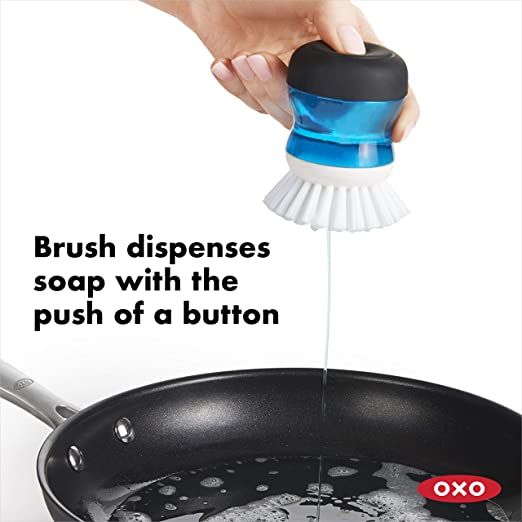  OXO Good Grips Dish Brush, White/Black, 1EA : Home & Kitchen