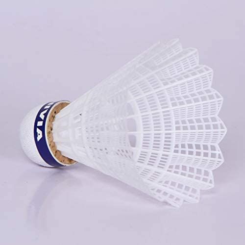 NIVIA Nylon Badminton Shuttlecock (Pack of 6)