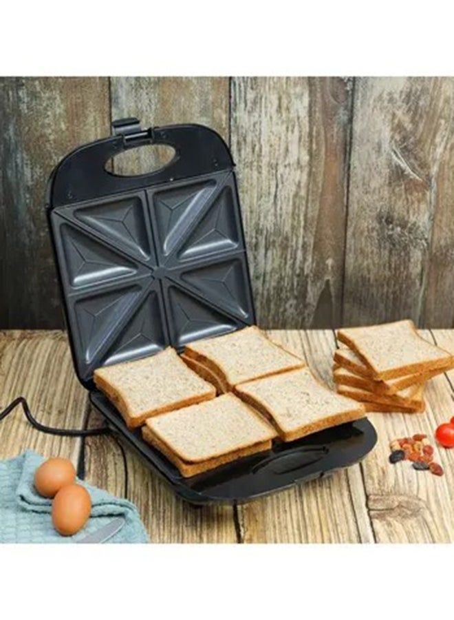 BLACK+DECKER 3-In-1 Multi Plate Sandwich Maker 750.0 W TS2090 Black UAE