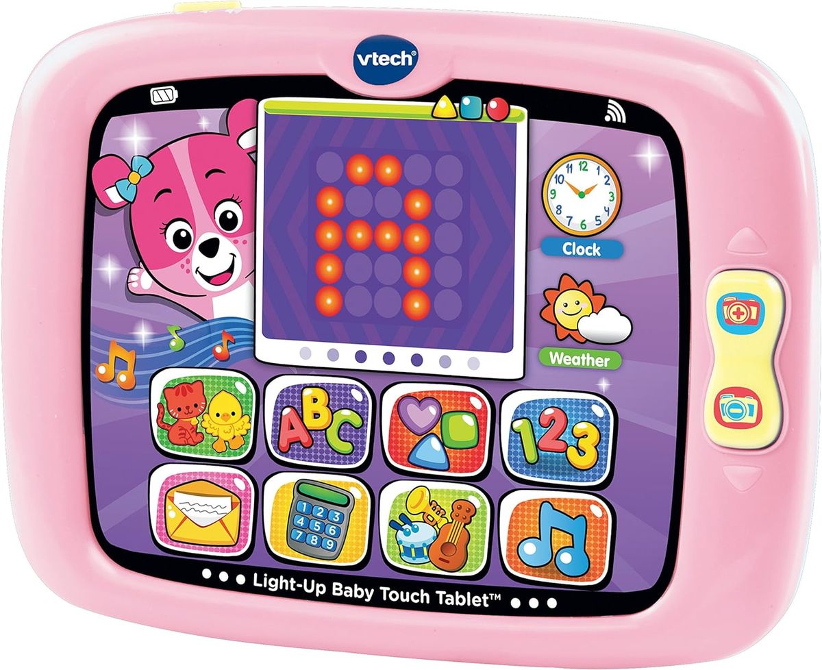 VTech Touch and Swipe Baby Phone, Pink TESTED Working Batteries Included