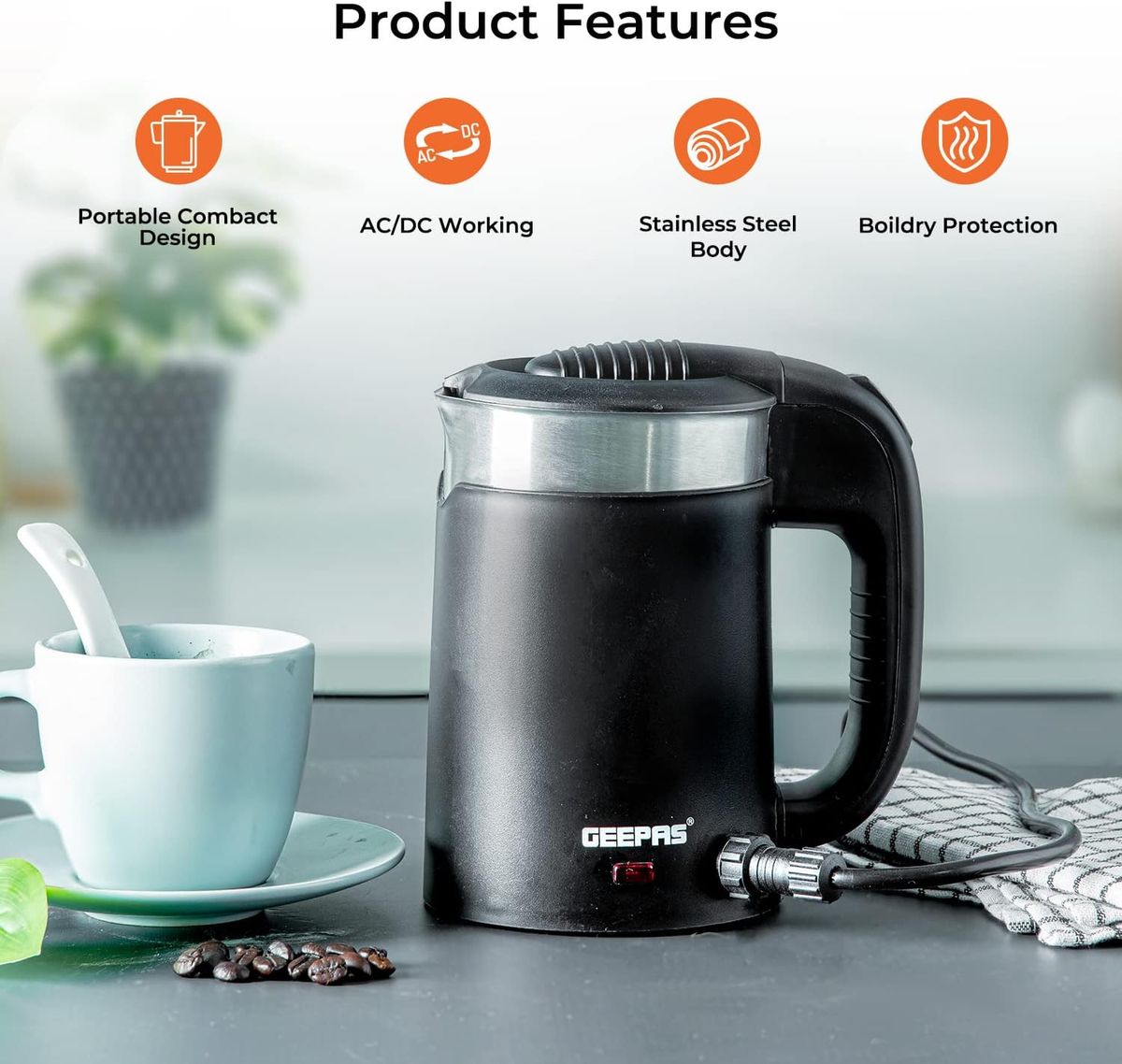 Black & Decker TR250JA-B5 TR250JA Tea Kettle