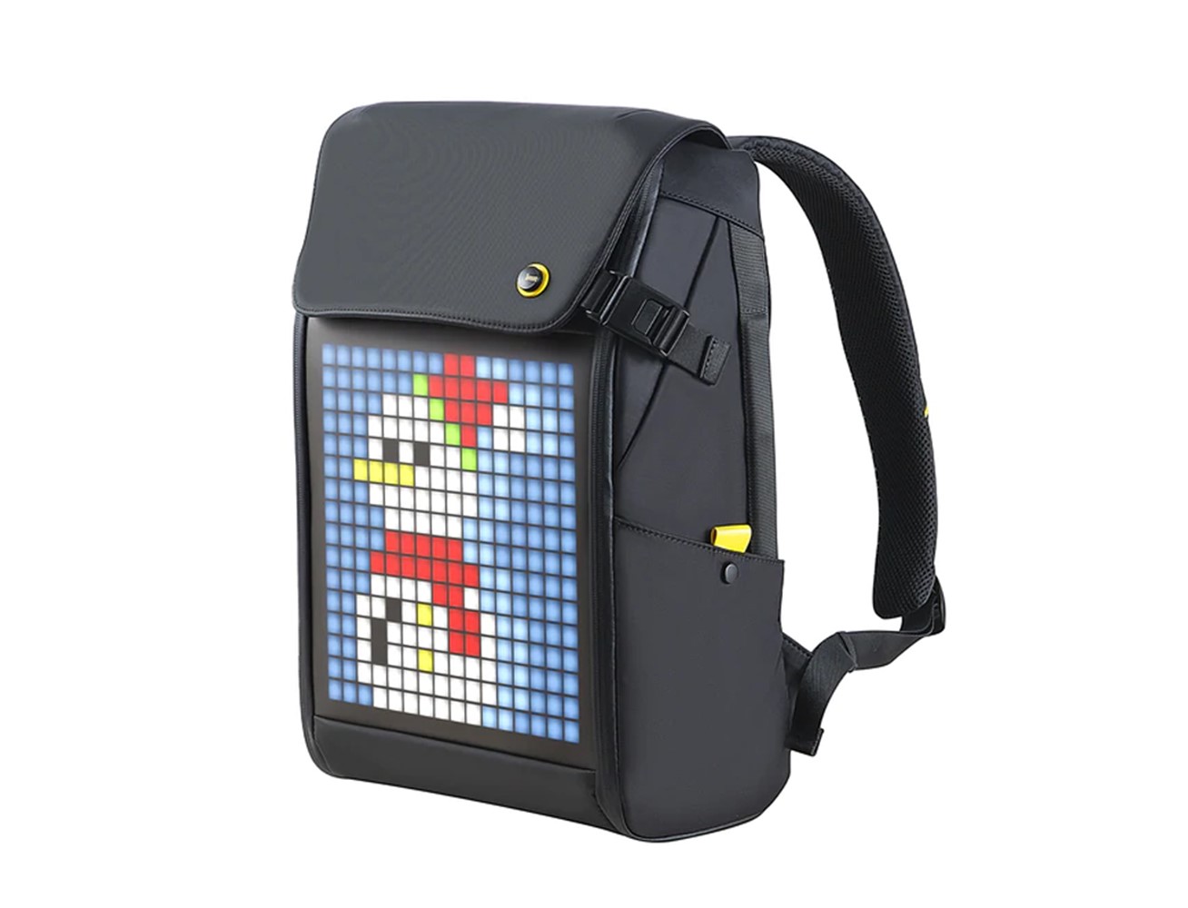 Divoom Backpack-M Customizable Pixel LED Animation Display Bag With App  Control - Black